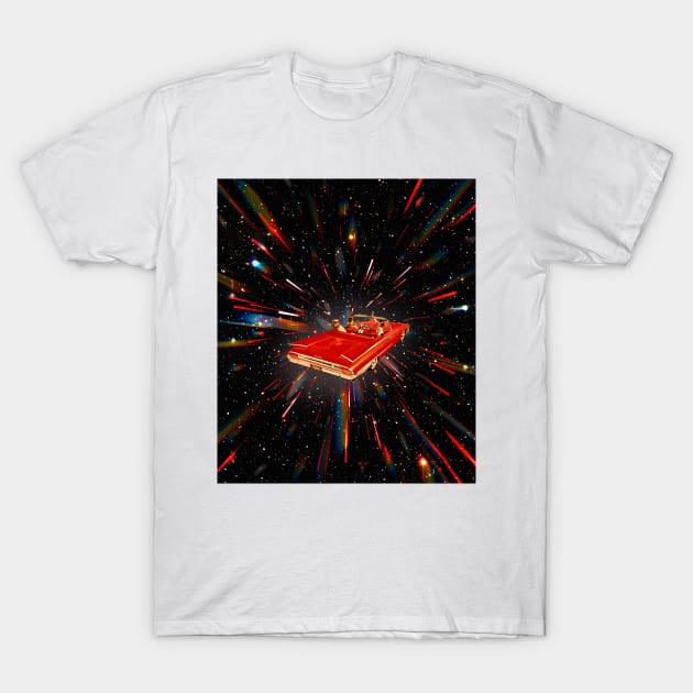 Hyper trip collage art T-Shirt by CollageSoul